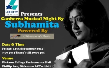 Canberra Musical Night By Subhamita