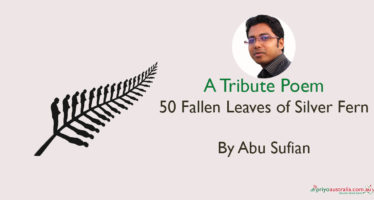 Poem “50 Fallen Leaves of Silver Fern” by Abu Sufian