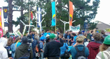 Protest and Peaceful blockade at Oldest Coal mine in Australia to reduce carbon emission and save the World