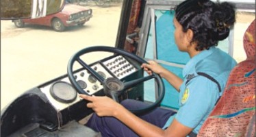 Bangladesh Policewomen take the wheel