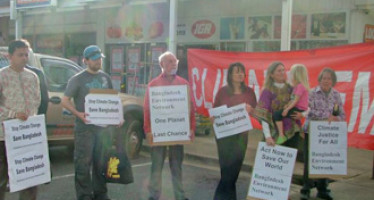 Rallies held in Australia to Stop Climate Change and Save Bangladesh