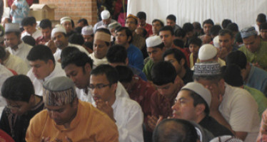 Eid Jamat  organised by BAWS