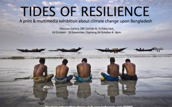 A photography exhibition about climate change upon Bangladesh