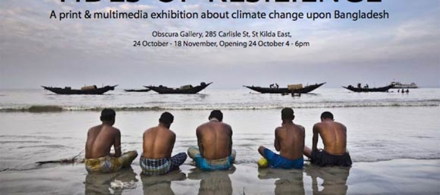A photography exhibition about climate change upon Bangladesh