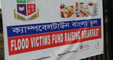 Bangla School Raised A$1615 for Flood VIctims