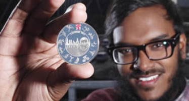Bangladeshi designs London Olympic coin