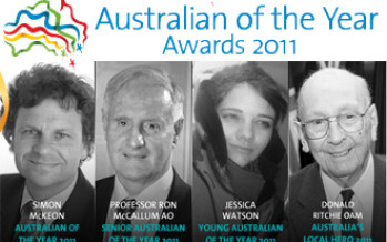 Australian of the Year Awards 2011 recipients announced