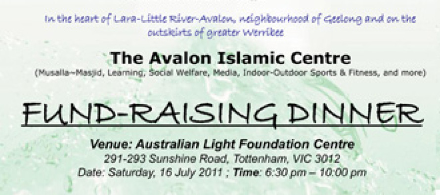 The Avalon Islamic Centre Fund-Raising Dinner