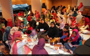Muslim community ends fast with feast for Ramadan
