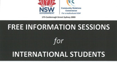 Free Information Sessions for International Students