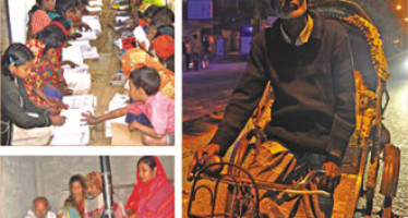 Rickshaw Puller Sets An Example In Bangladesh