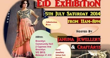 Ramadan Eid Mela 2014 in Melbourne on behalf of Jamuna Jewellery  CraftArtz