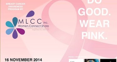 Breast Cancer Awareness Event on behalf of Melbourne Ladies Connect Club Inc (MLCC)