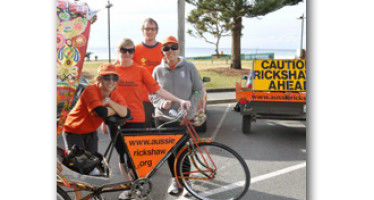 The Great Aussie Rickshaw Ride in Canberra