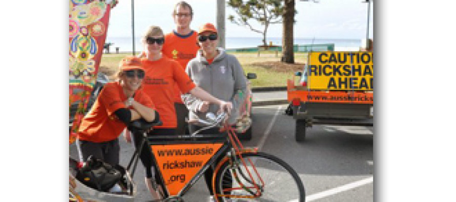 The Great Aussie Rickshaw Ride in Canberra