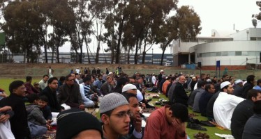 Large Crowd attend Eid Prayers at Canberra AIS Arena