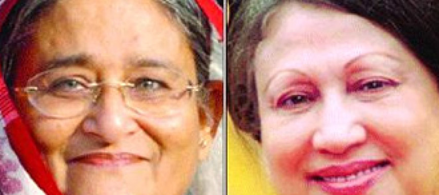Khaleda, Hasina may face off : EC mulls rivals' electoral debate