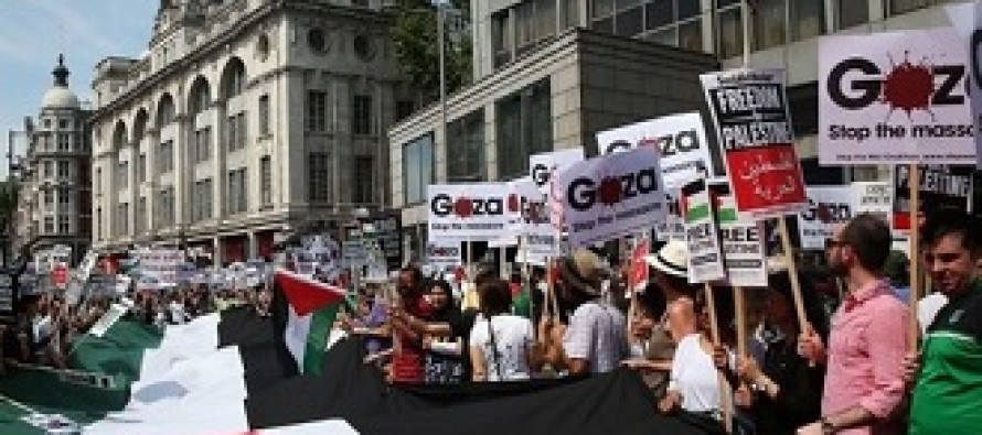 Rally for Gaza in Canberra Civic – Saturday 2nd August