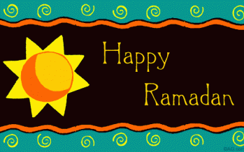 Ramadan starts Monday 1st August 2011