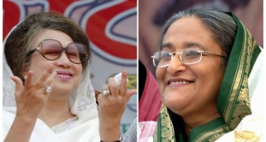 Why should Begum Khaleda and Sheikh Hasina talk to each other?
