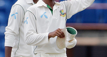 Raqibul and Shakib inspire first overseas series win
